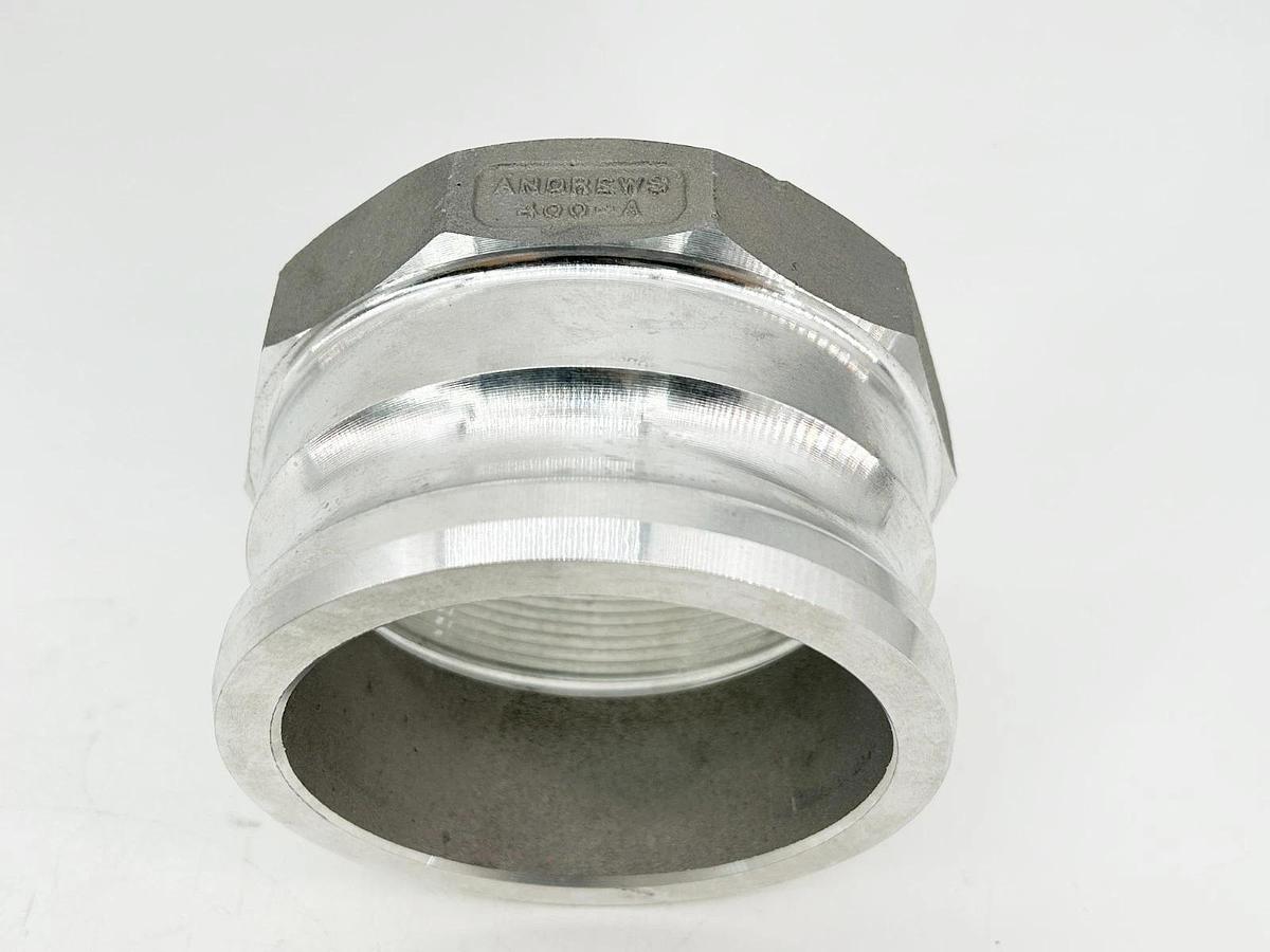 New Dixon 400-A-AL Cam & Grove Coupling 4" Part A 100PSI Aluminum