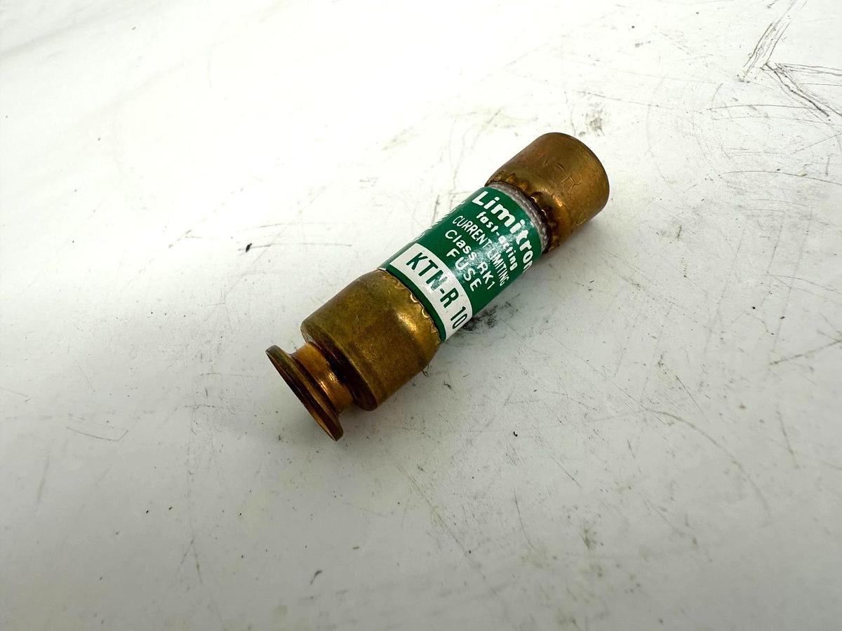 Lot of 10 New Bussmann KTN-R-10 Limitron Fast-Acting Class RK1 Fuse 10A 250V