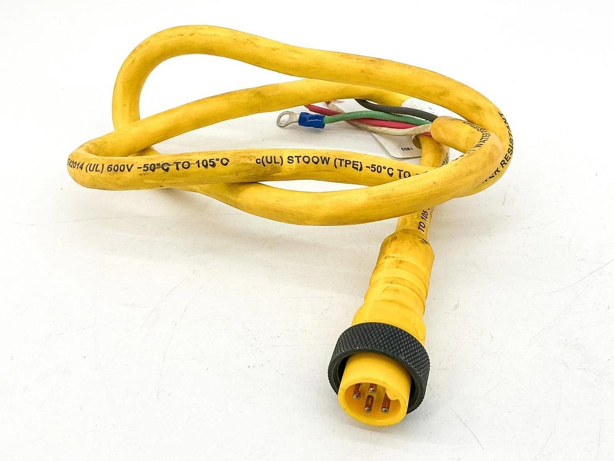 New Lumberg RS 401-739-S4722/3F Cordset 4Wire 600V 500003284 - No Box