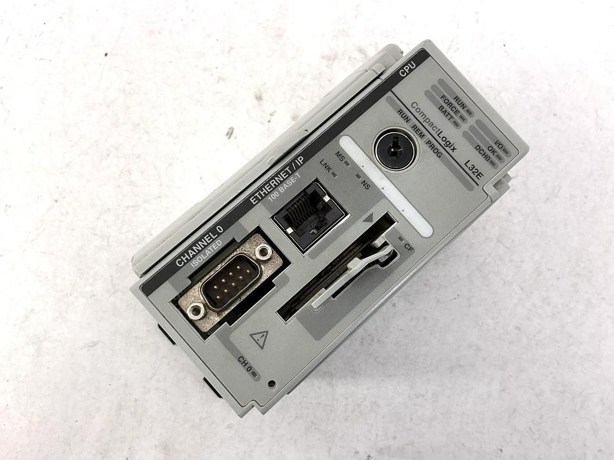 Used Allen Bradley 1769-L32E Ser A Ethernet Processor Controller 750KB Memory w/ Key