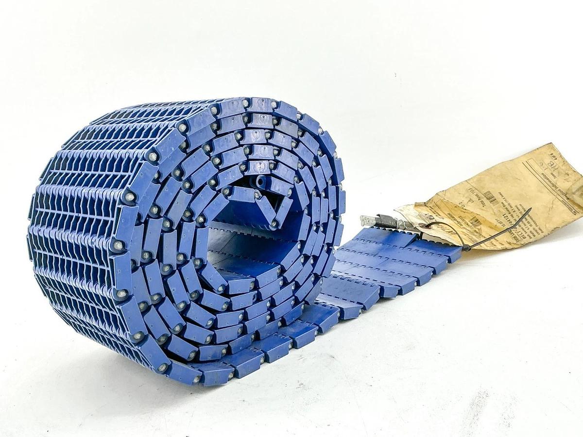 New Intralox 47744121 Series 900 Flat Top Acetal Blue 4.7"W x 9FT -No Box