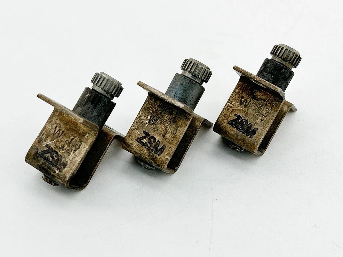 Used Lot of 3 Allen Bradley W73 Overload Heater Element W Series