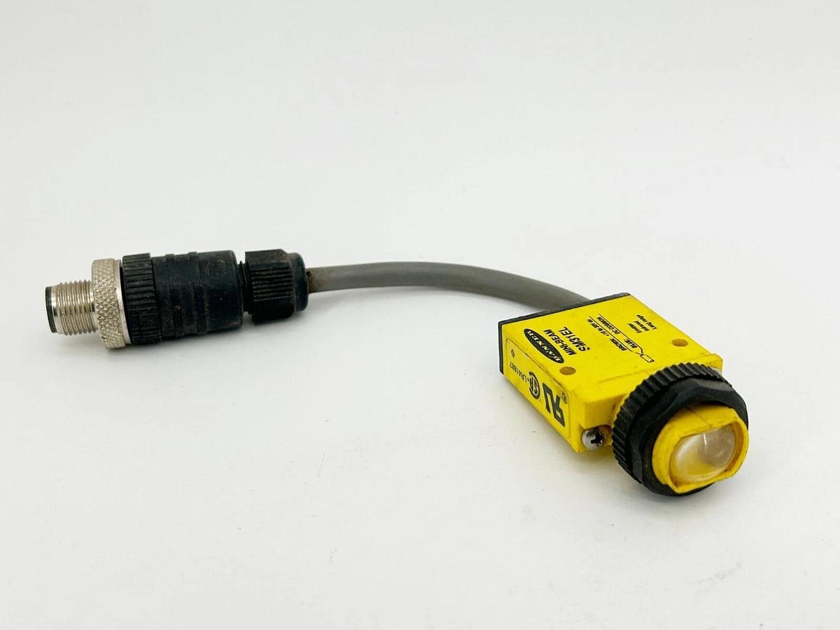Used Banner Engineering SM31EL Photoelectric Sensor Mini-Beam 30VDC 2Pin 25724