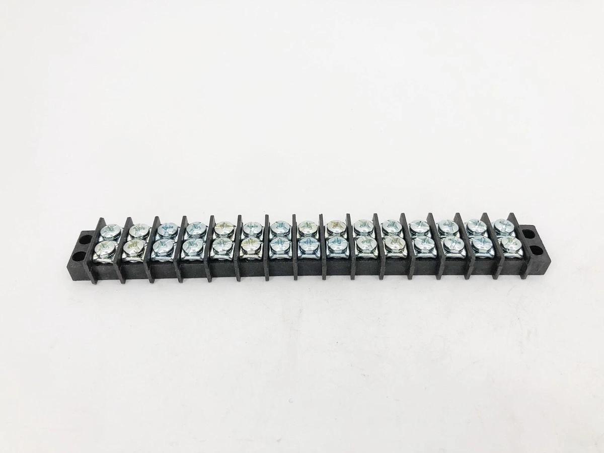 Lot of 2 New Curtis Industries 1515W Panel Mount Terminal Strip 15 Circuit