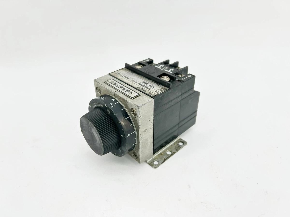 Used Agastat 7012AF Time Delay Relay 1-10min.120V 60Hz