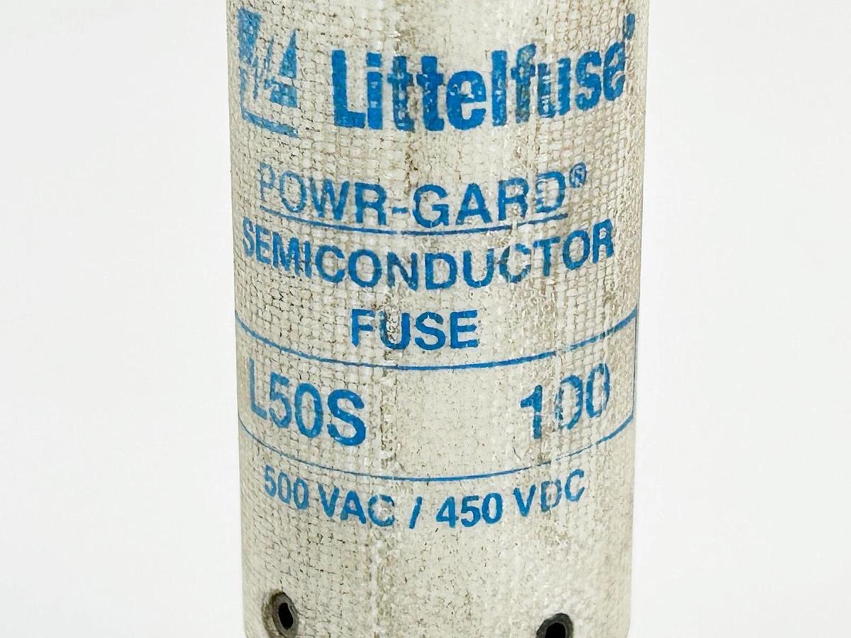 New Littelfuse L50S100 Very Fast Acting Semiconductor Fuse 100A 500V