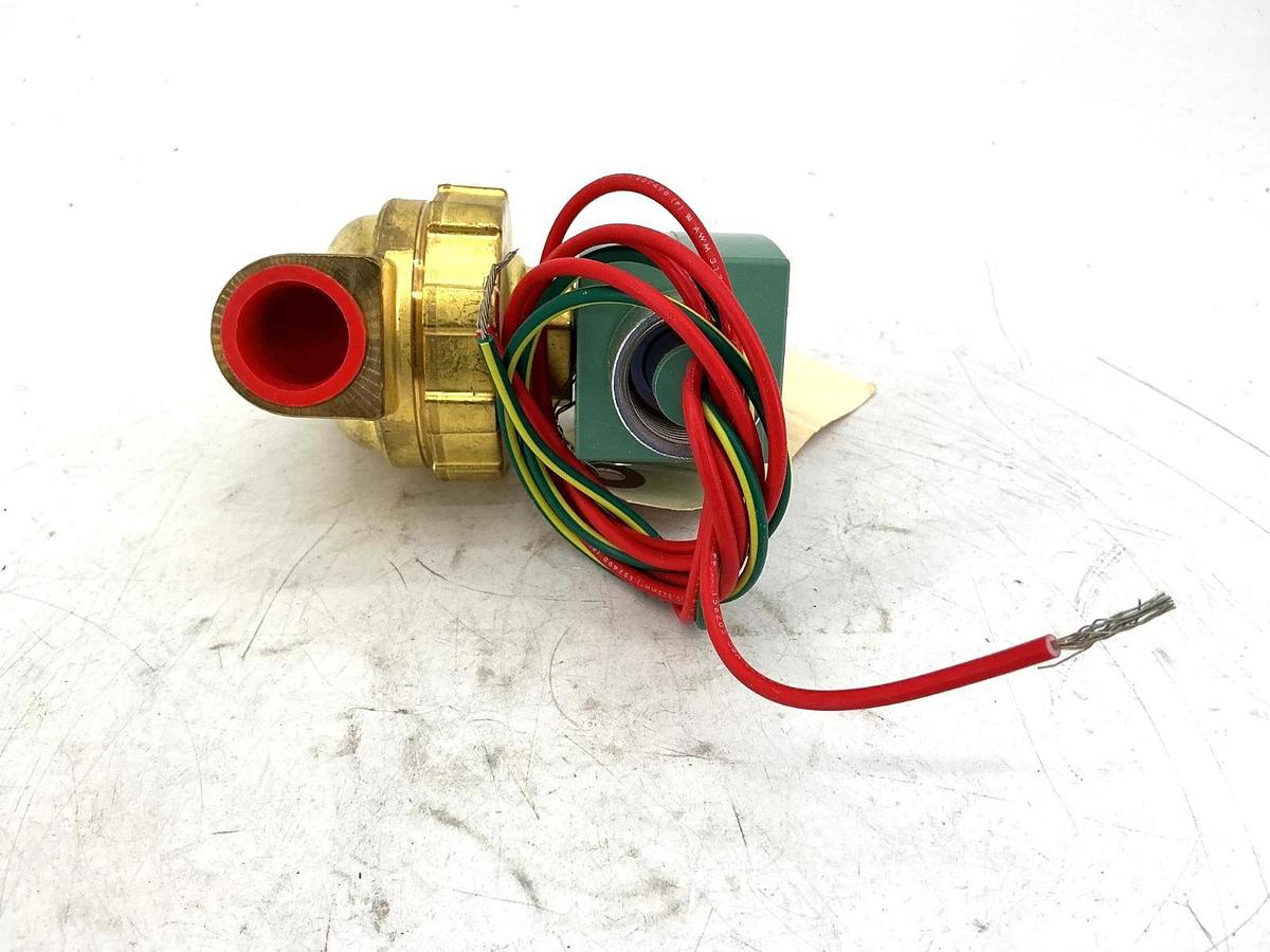 New ASCO 8220G404 110/120V Solenoid Valve 2-Way 1/2" Pipe 6.1W 50/60HZ 4NWZ4