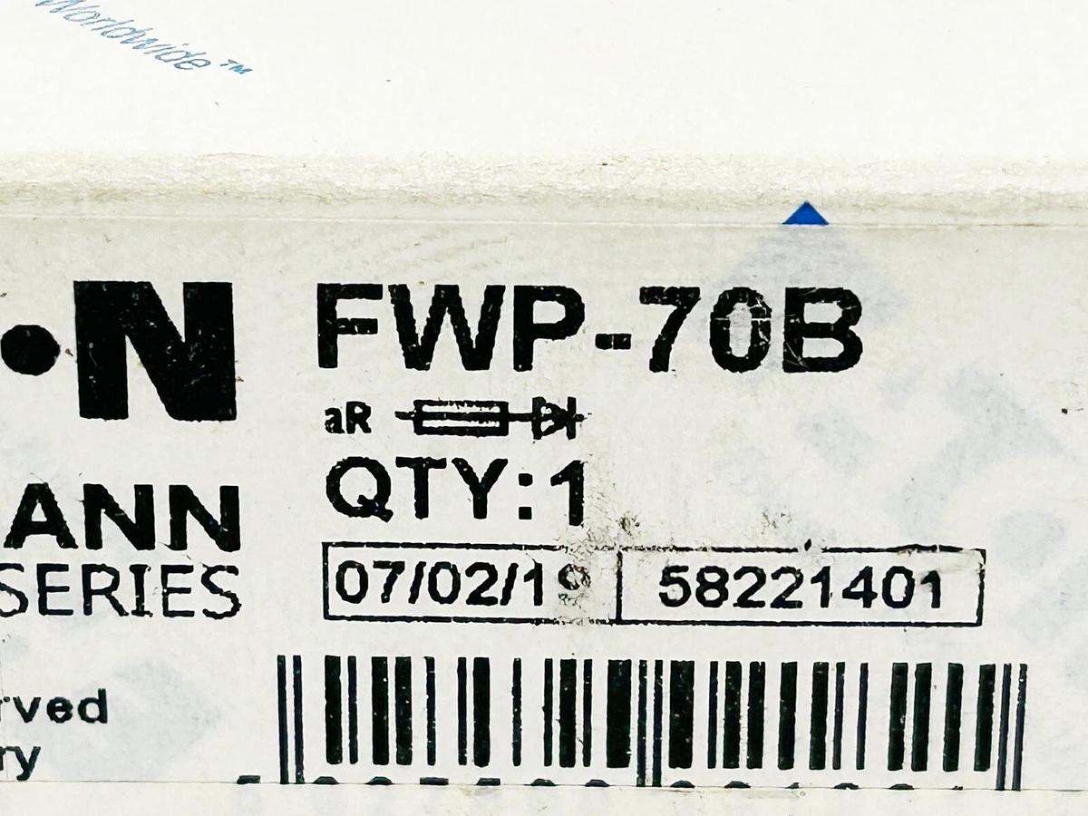 New Eaton Bussmann FWP-70B Fuse FWP Series 700V 70A