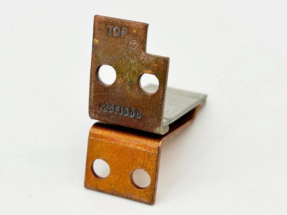 New Lot of 3 General Electric 123F13.3C Overload Relay Heater Element - No Box