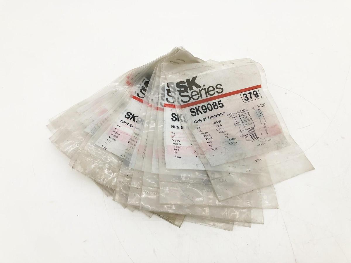 Lot of 13 New Thomson Consumer SK9085 NPN Si Transistors 12AMP 100W 4MHZ