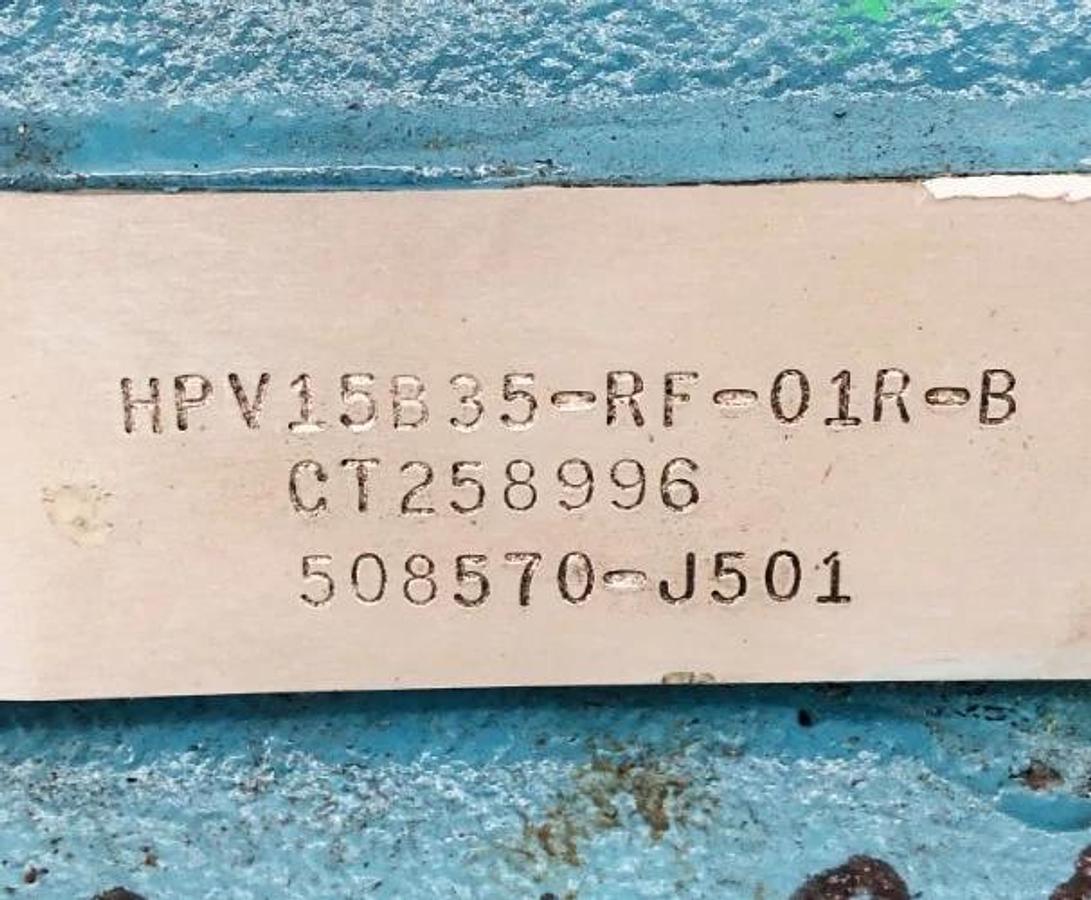 New HPV-15B35-RF-O-1R-B Piston Pump - No Box