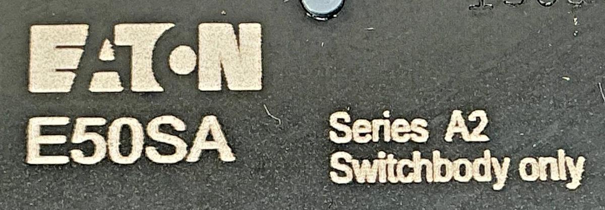 Used Eaton E50SA Ser A2 Limit Switch Component Switchbody 1NC/1NO 10A@12VAC 1A@125VDC