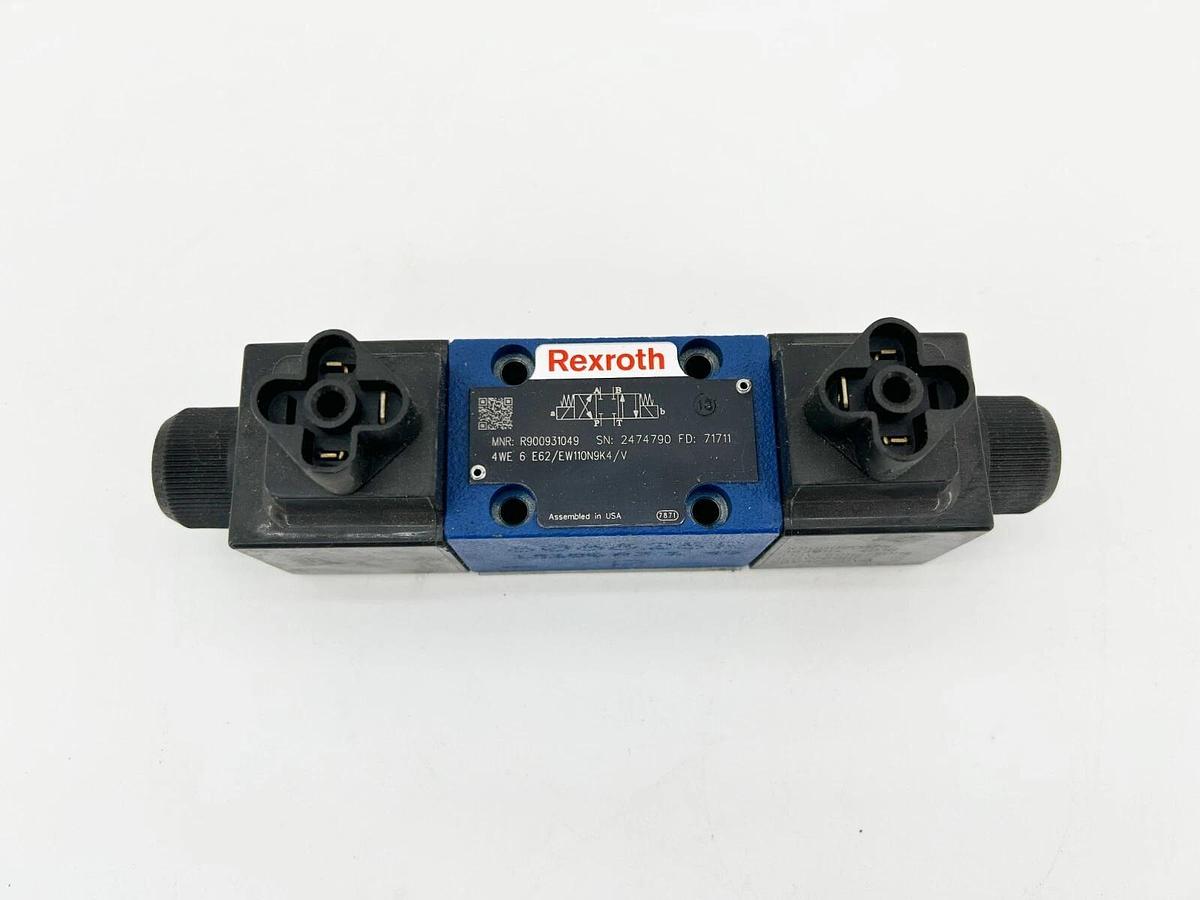 New Rexroth R900931049 Directional Spool Valve 4WE6E62/EW110N9K4/V