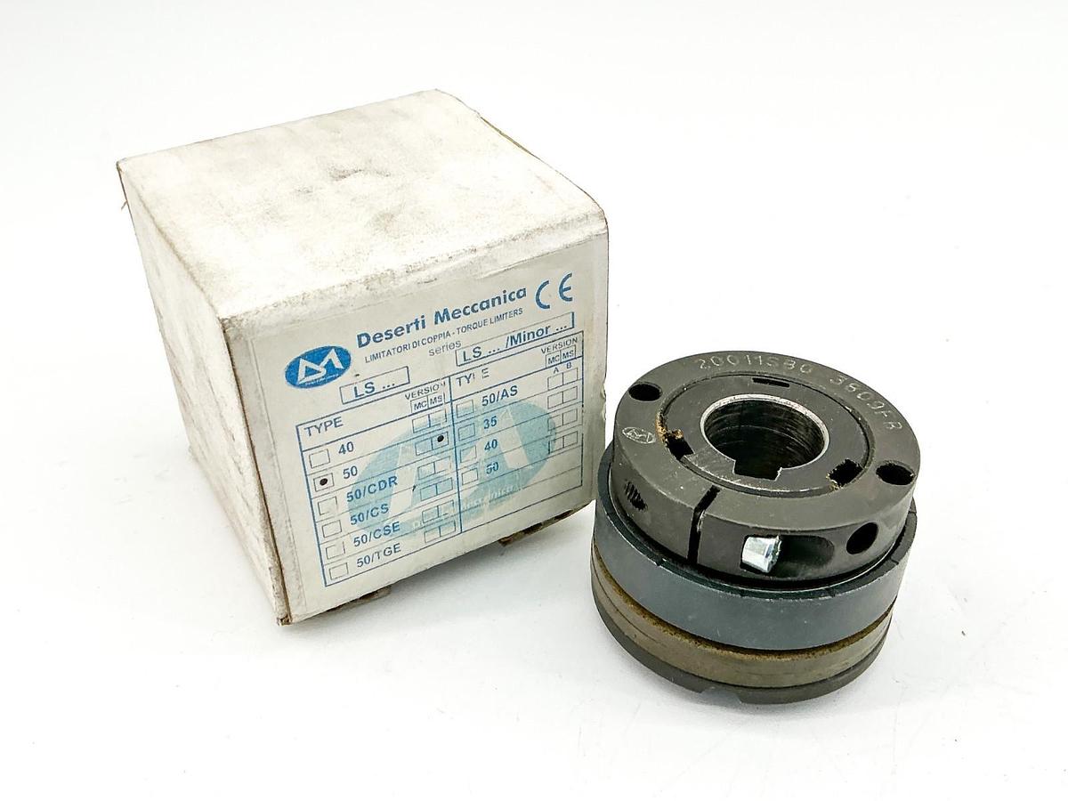 New Deserti 20011SB0-3809FB Torque Limiter Type 50 18.00mm Bore 38.08mmL 49.97mm