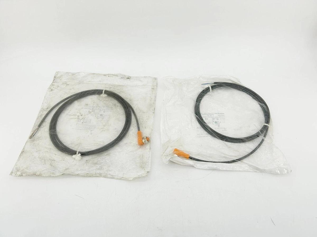 Lot of 2 New IFM ADOAH040MSS0002H04 Ecomat 400 Connector Cables, EVC004