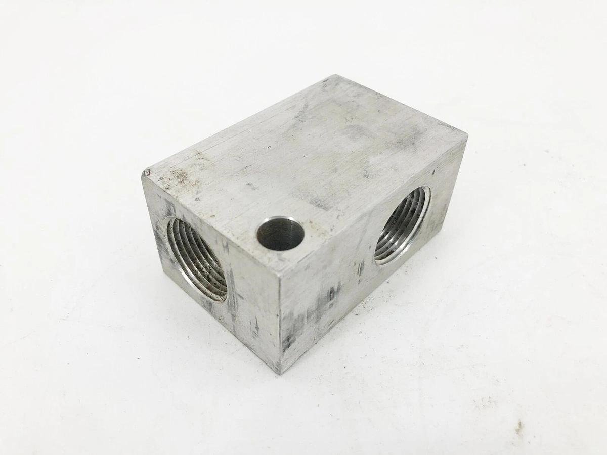 Used Sun Hydraulics CAD Hydraulic Valve Block Aluminum