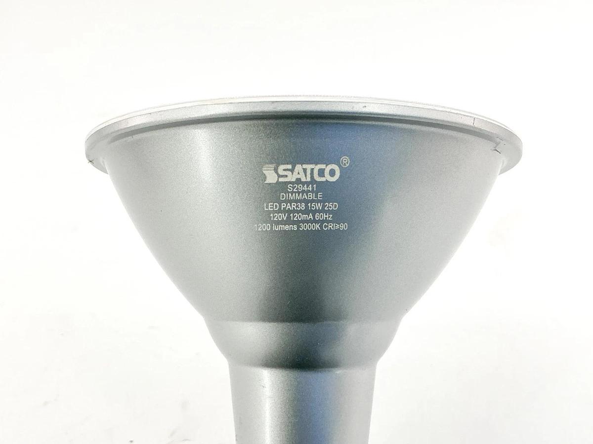 Lot of 2 New Satco S29441 LED Bulb Soft White 15W 120V 1200 Lumens 3000K