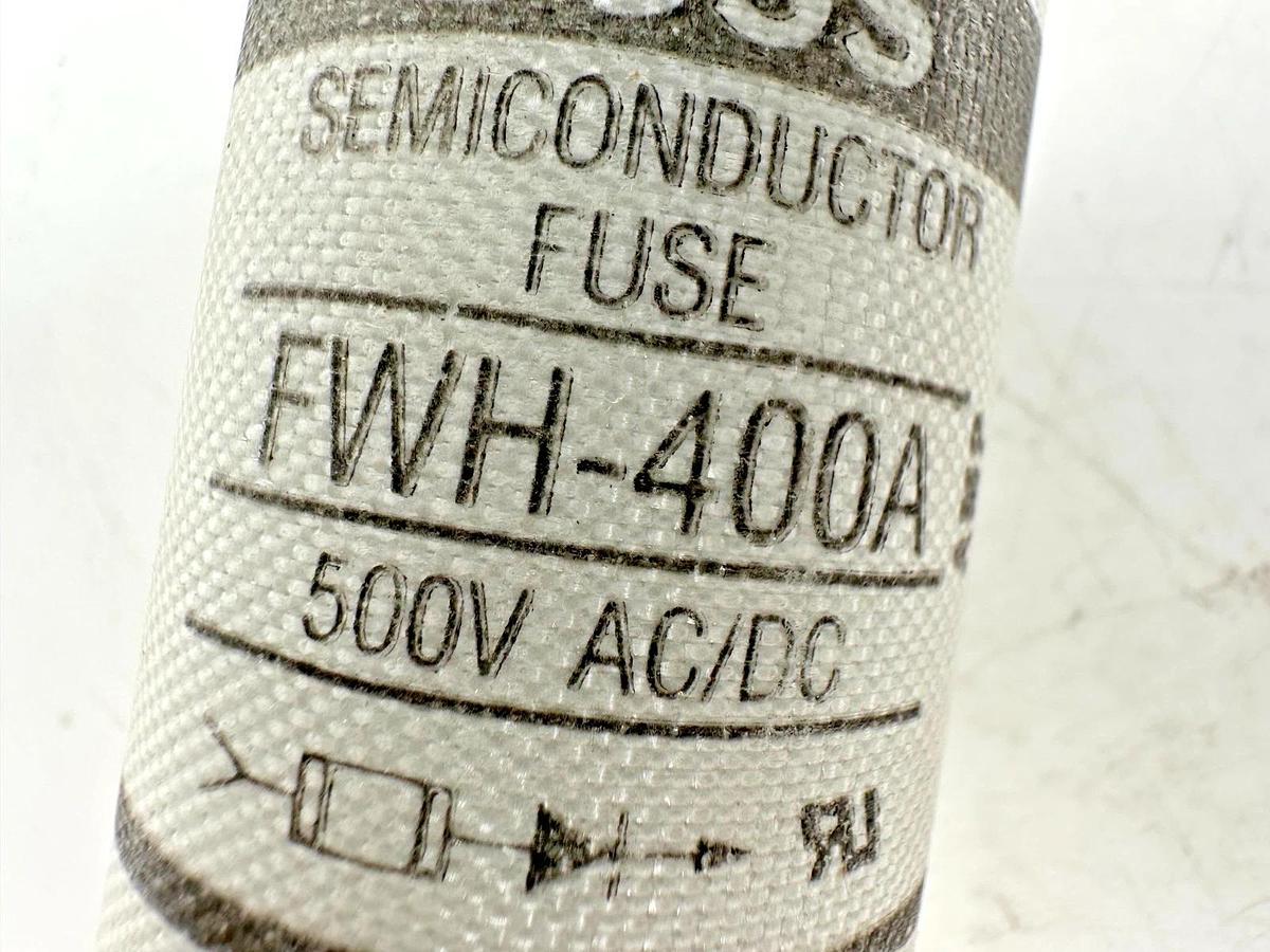 New Bussmann FWH-400A Semiconductor Fuse 400A 500V