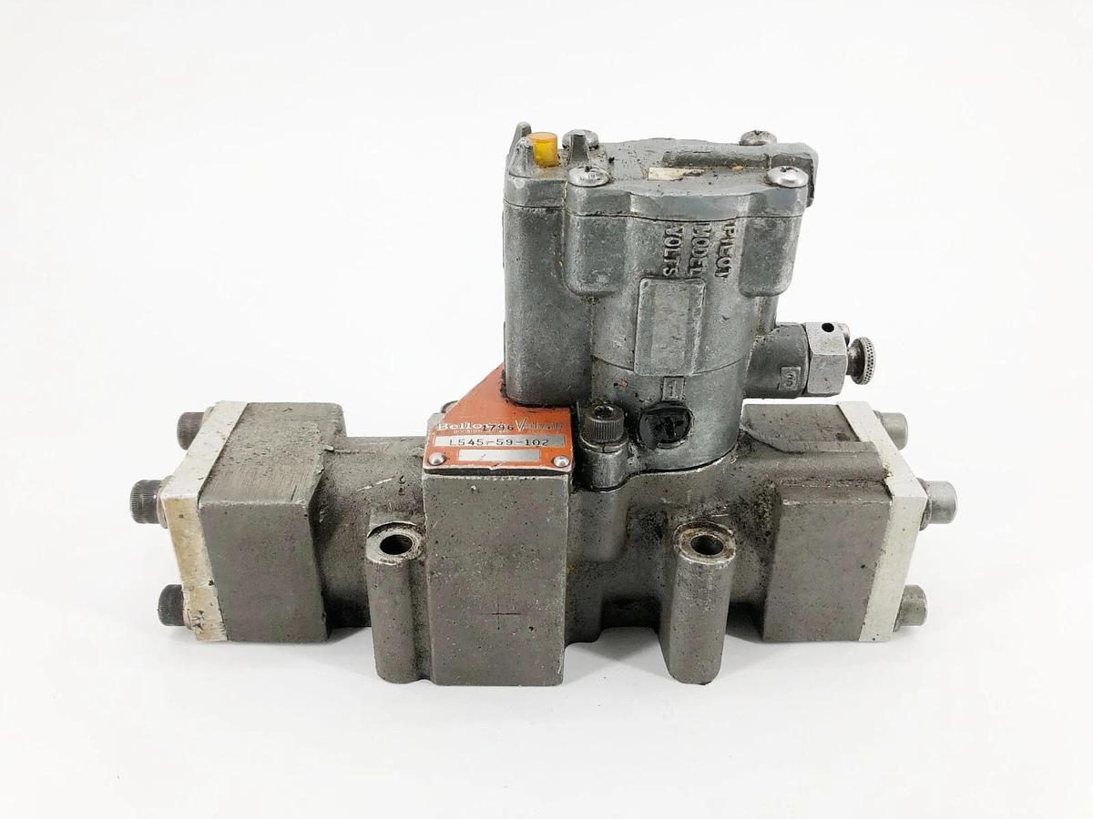Used Bellows-Valvair L545-59-102 Solenoid Valve