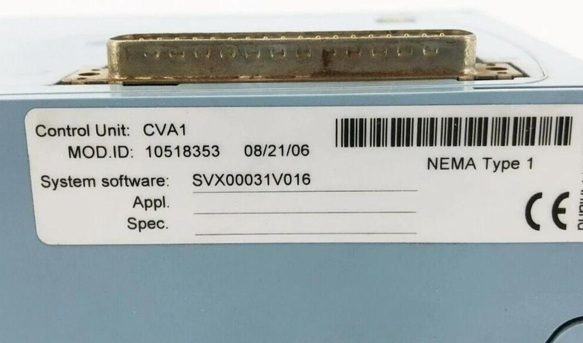 New Eaton CVA1 Control Unit SVX00031V016 System Software For SVX9000