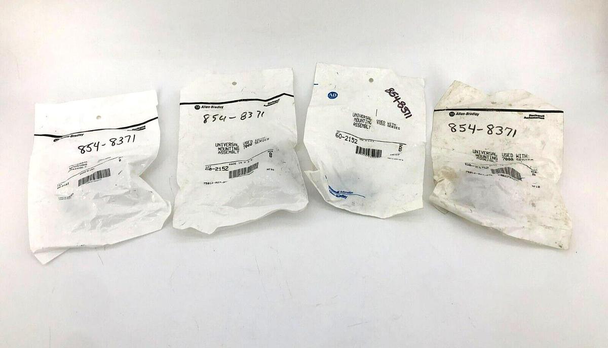 Lot of 4 New Allen-Bradley 60-2152 Ser. B Sensor Mounting Brackets 7000 Series