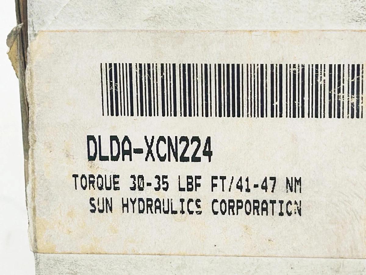 New Sun Hydraulics DLDA-XCN224 Cartridge Valve 24VDC