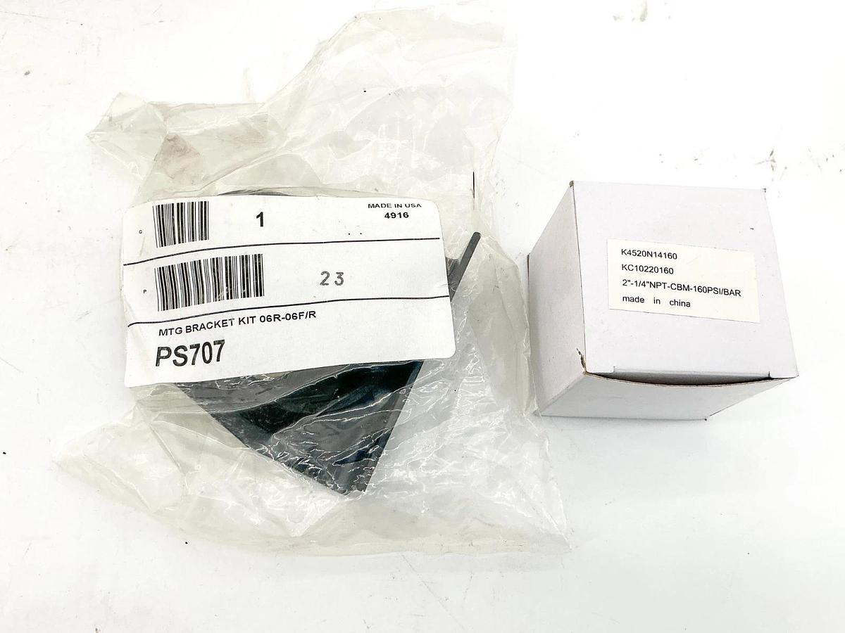 New Parker 16A2C00008 Pneumatic Filter 3 Piece Combo 150PSI 125F 3/8"