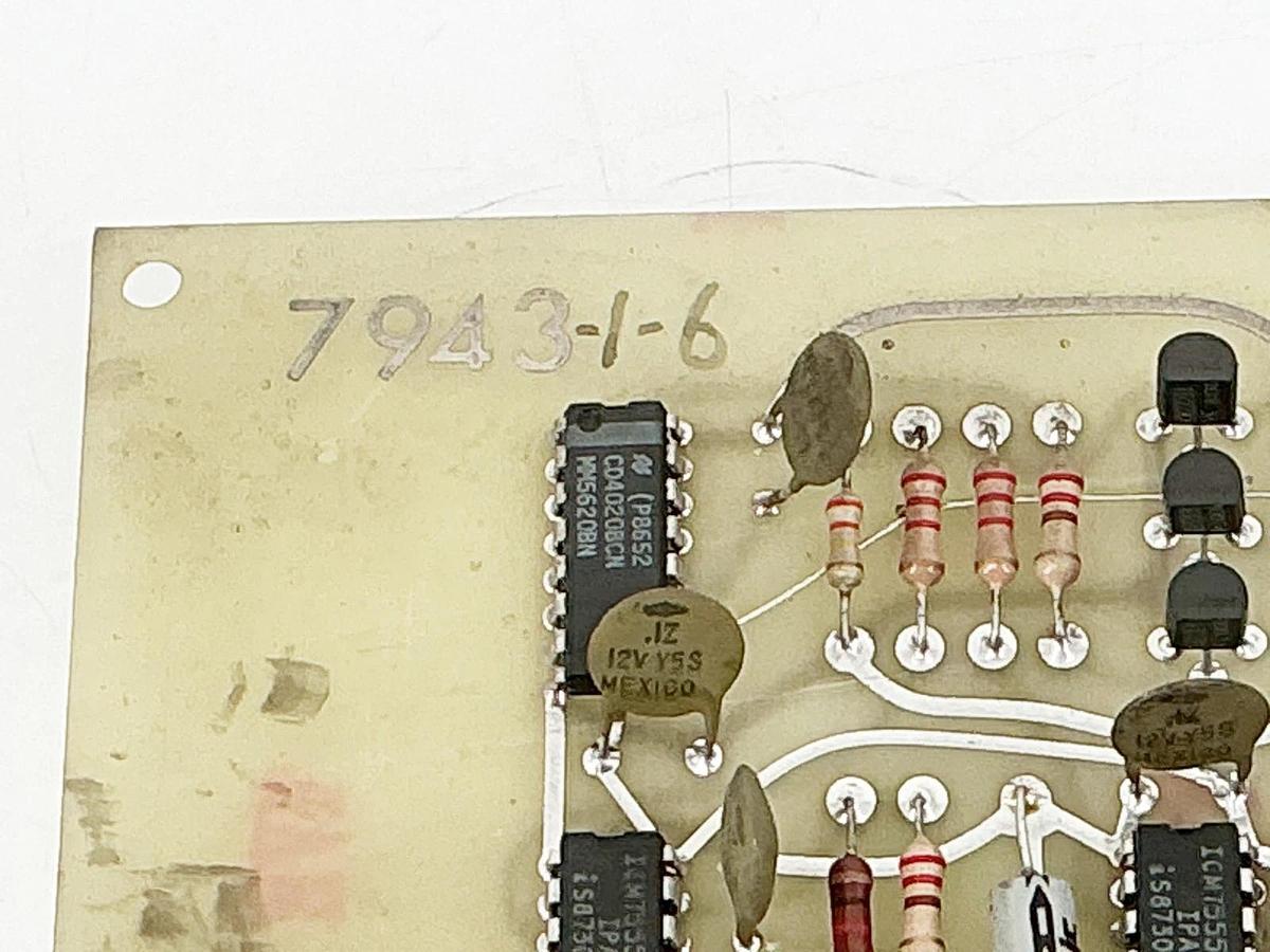 Used STC 7943-1-6 Circuit Board With Mini Transformer 12V