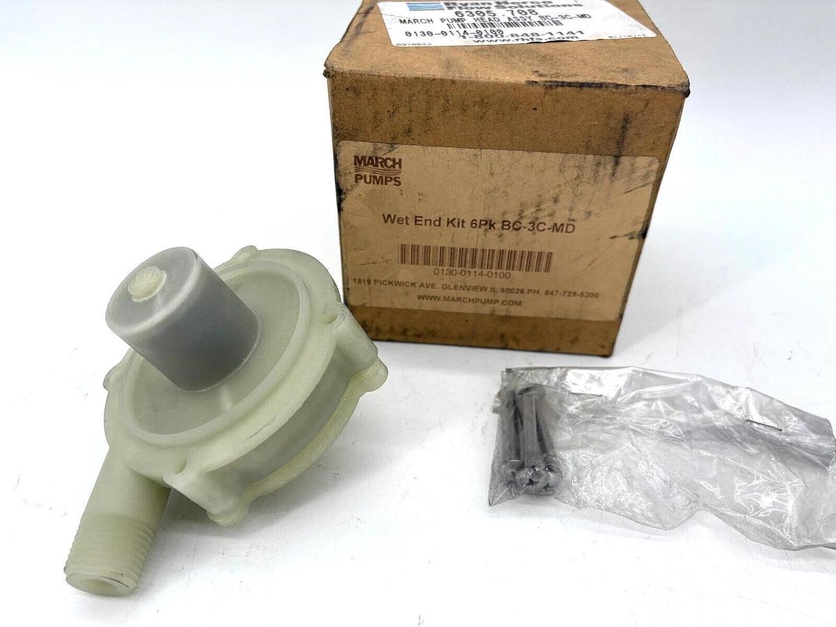 New March Pump 0130-0114-0100 Pump Head Assembly for BC-3C-MD 6305.708