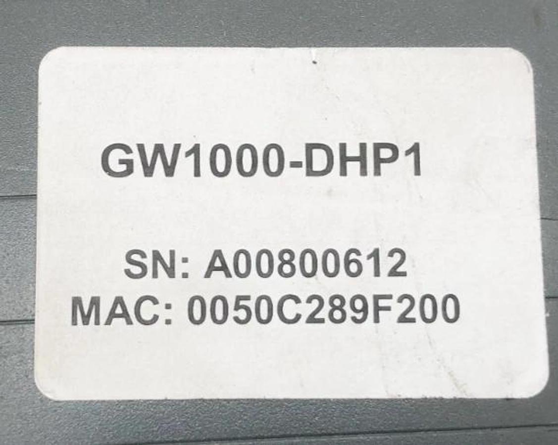 Used Datalink Technologies GW1000-DHP1 Gateway DH+ To Serial Converter 9/27VDC