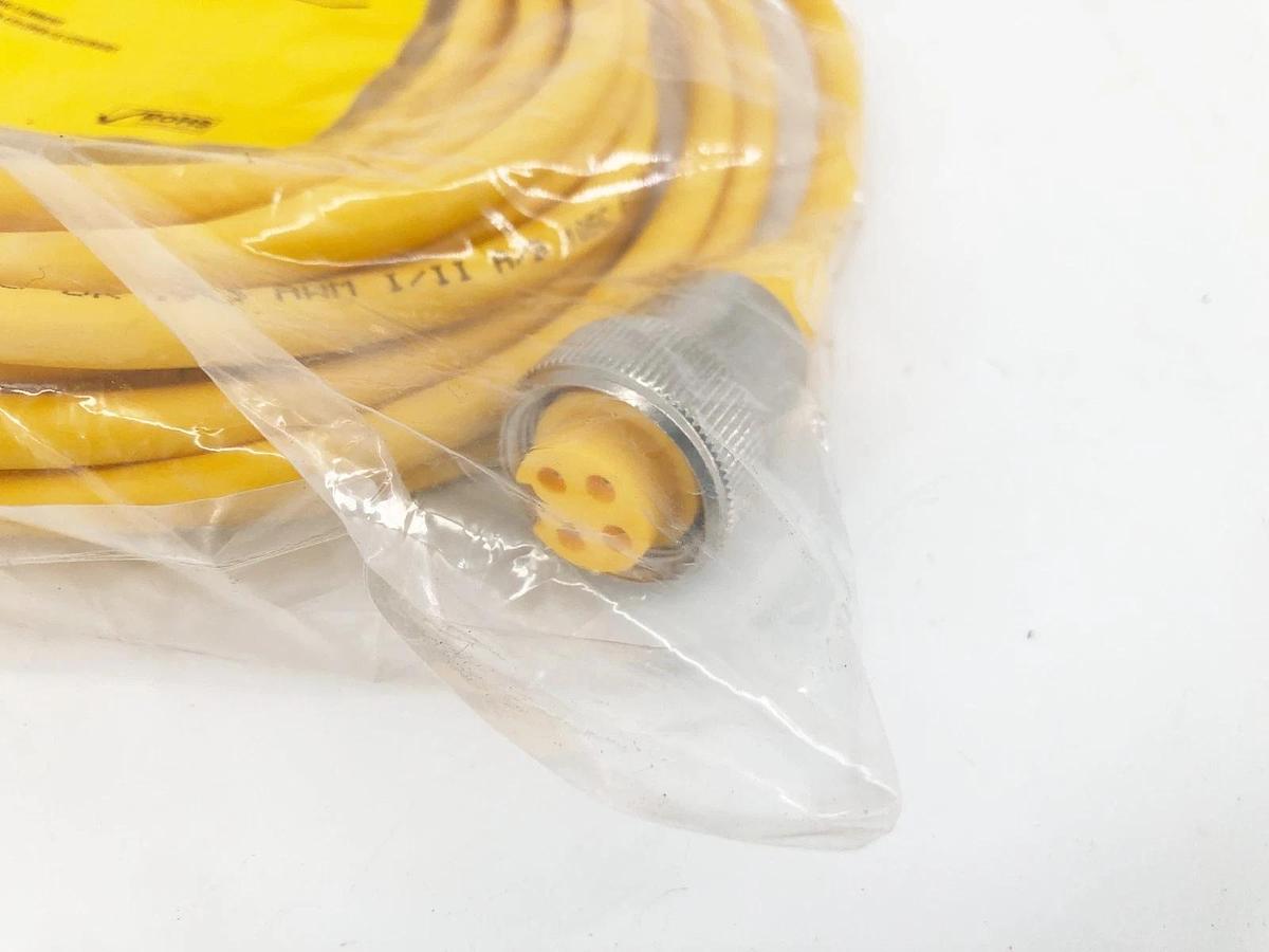 New Turck RKM 40-5M-RSC 4.4T Double-Ended Cordset 5m U-44804