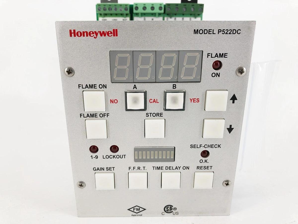 New Honeywell P522DC DC Signal Processor Main Pwr 22-26VDC Battery Pwr 22-24VDC