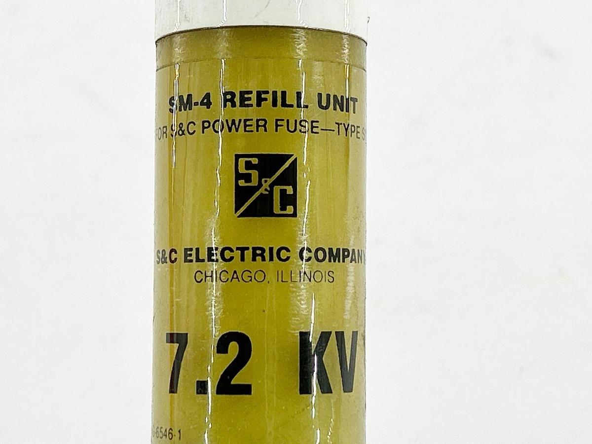 New S&C Electric 251300R4 Slow Speed Fuse SM-4 Refill Unit 7.2KV 200A