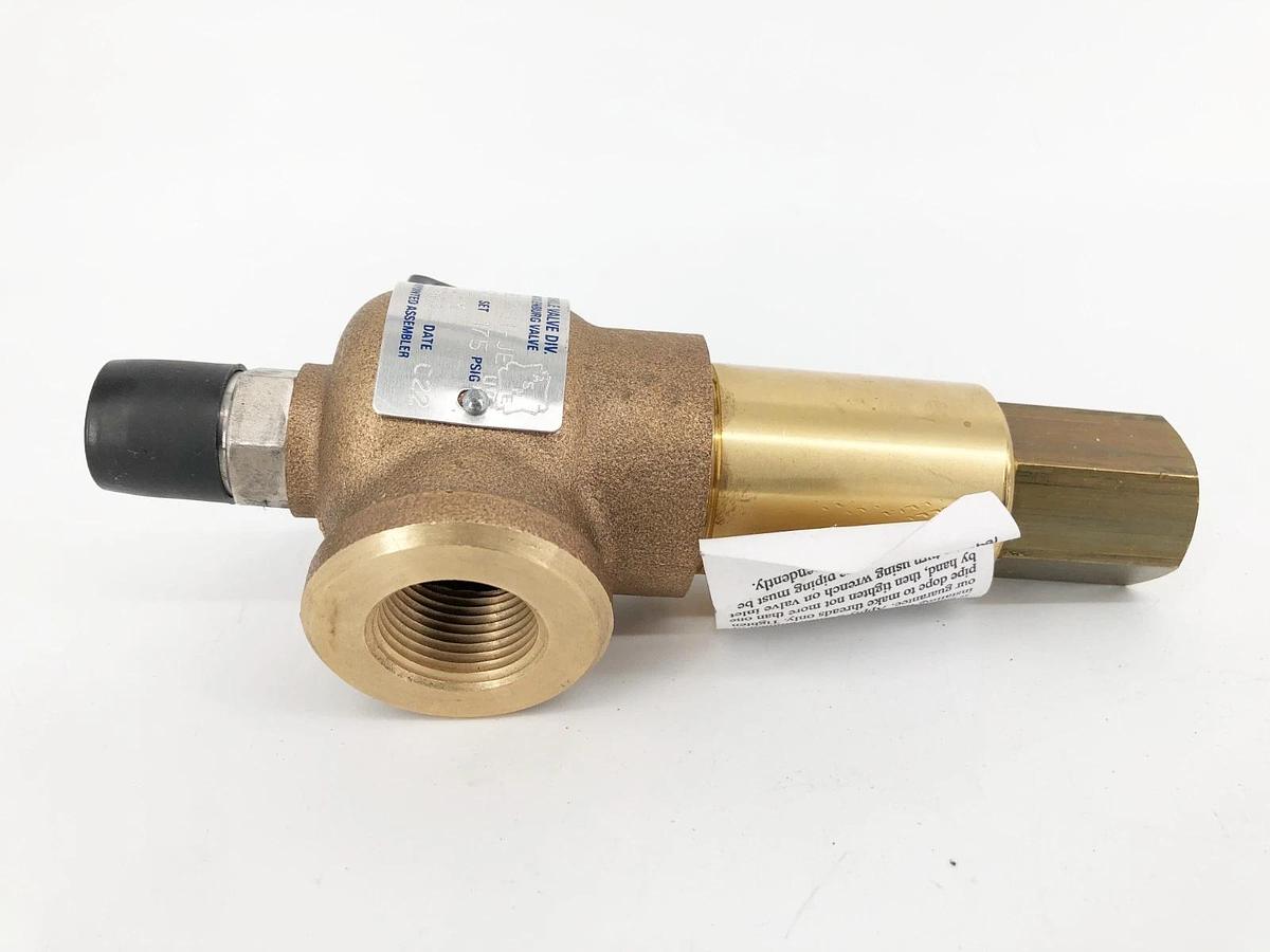New Kunkle 913BDCM01-JE Relief Valve 1/2" Set 175psig Capacity 45 GPM - No Box
