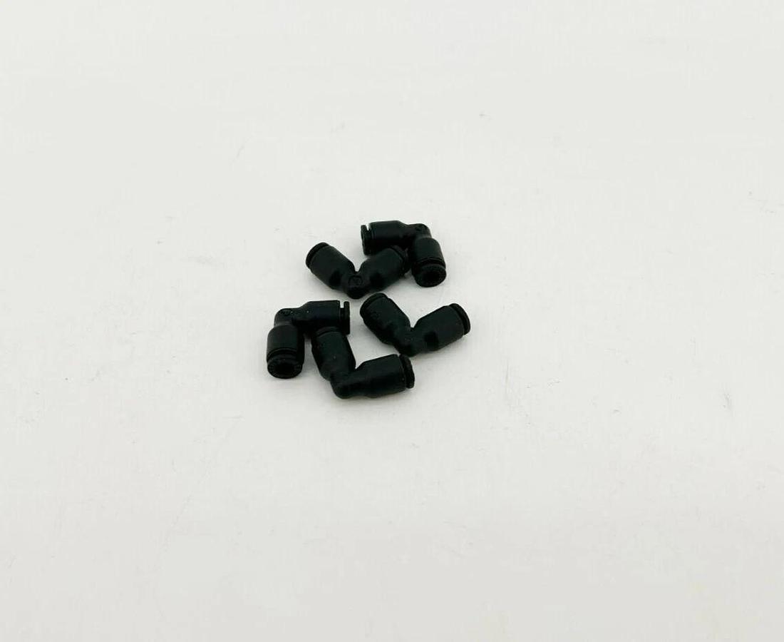 Lot of 7 New Lawson 86785 Union Tees, 5/32" 4mm Tube OD, Glass Reinforced Nylon