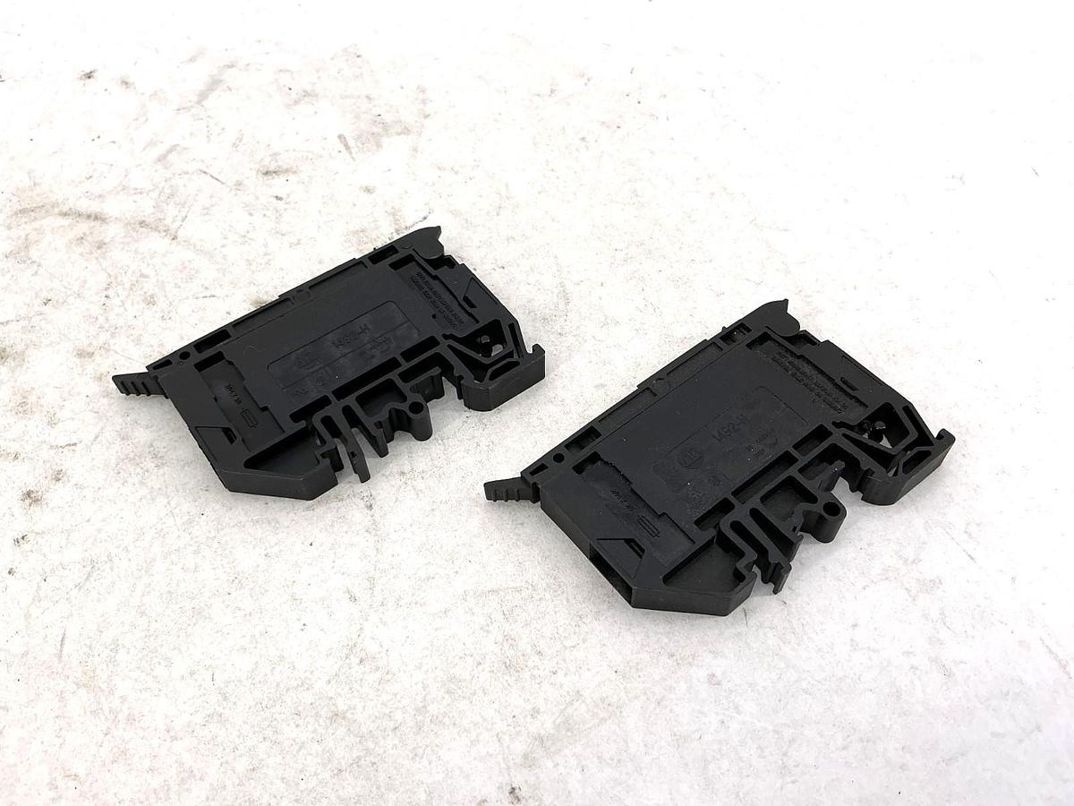 Lot of 2 New Allen Bradley 1492-H5 Ser E Terminal Blocks 10-57V