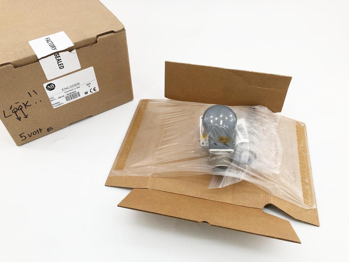 New Allen-Bradley 847T-DN1A-RG02048 Incremental Encoder 4.5-5.5V 3/8" Shaft
