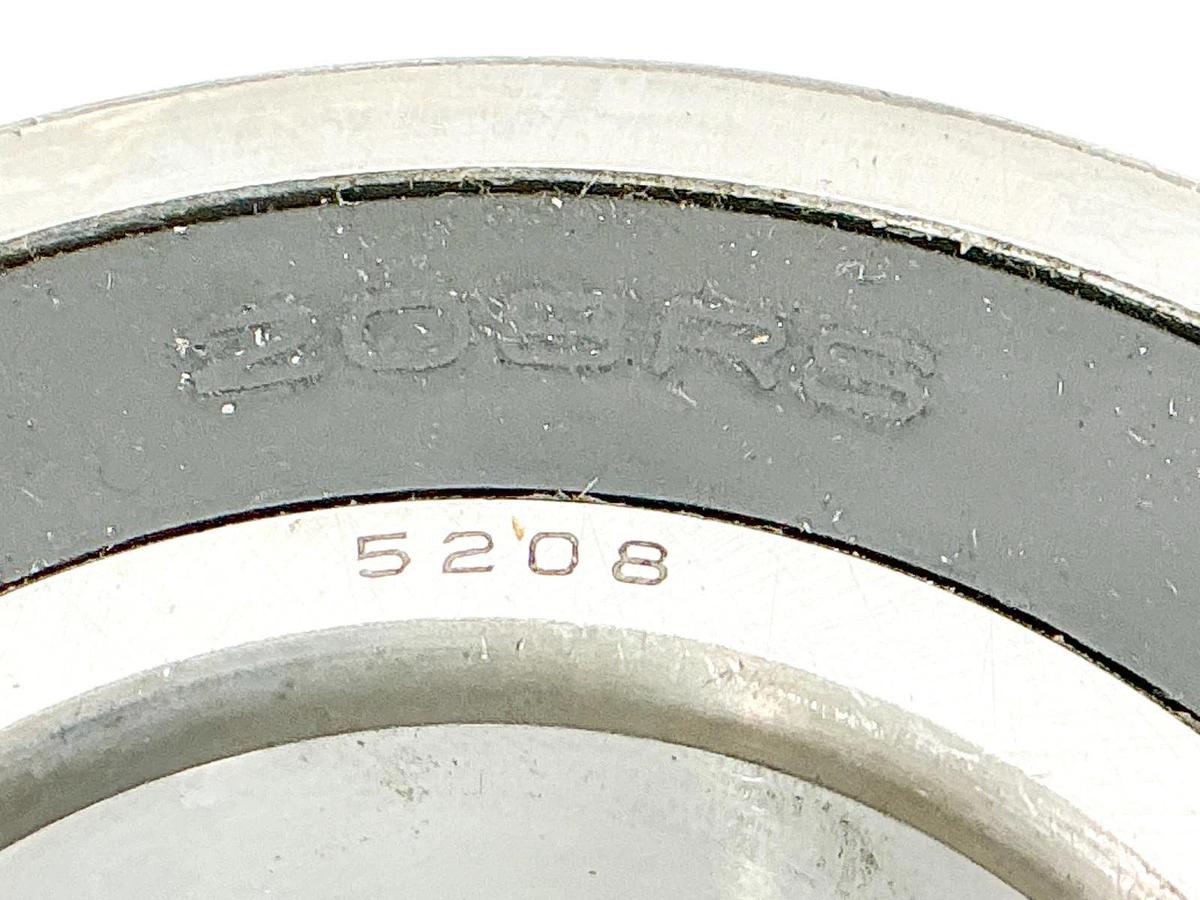 New SMT 5208-2RS Double Row Rubber Seal Bearing 40MM Bore - No Box