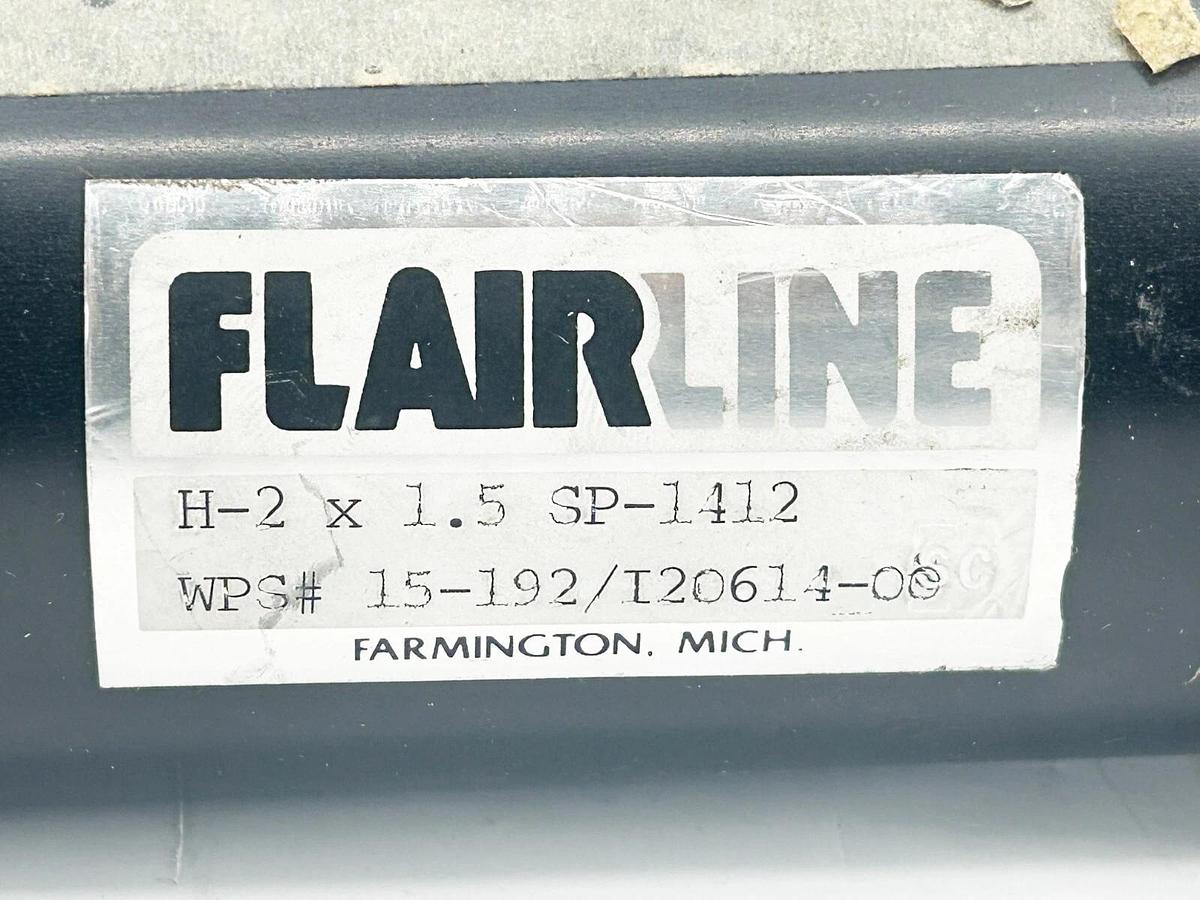 New Flairline H-2X1.5 SP-1412 Pneumatic Cylinder WPG 15-192/I20614-08 - No Box
