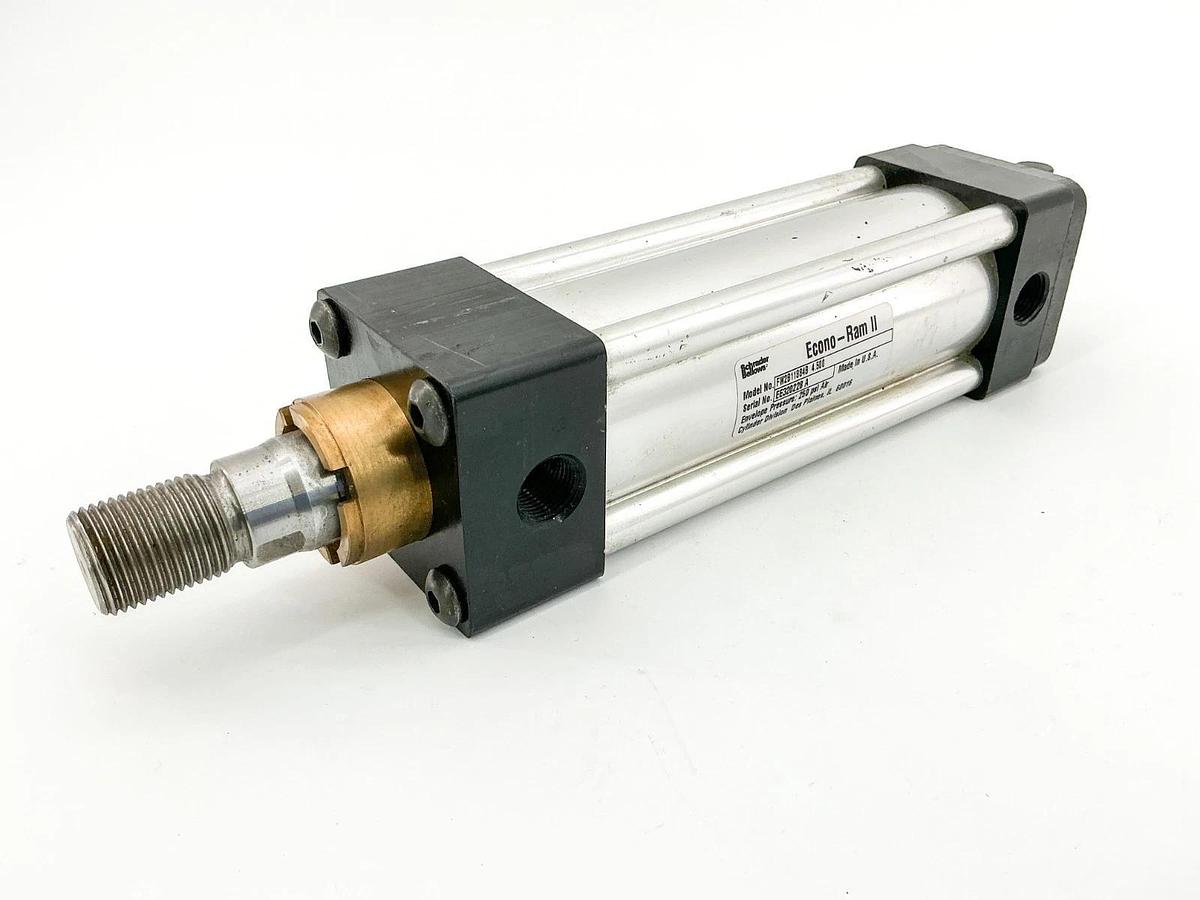 Used Schrader Bellows FW2B11884B 4.500 Pneumatic Cylinder 4.5" Stoke 2" Bore 250PSI