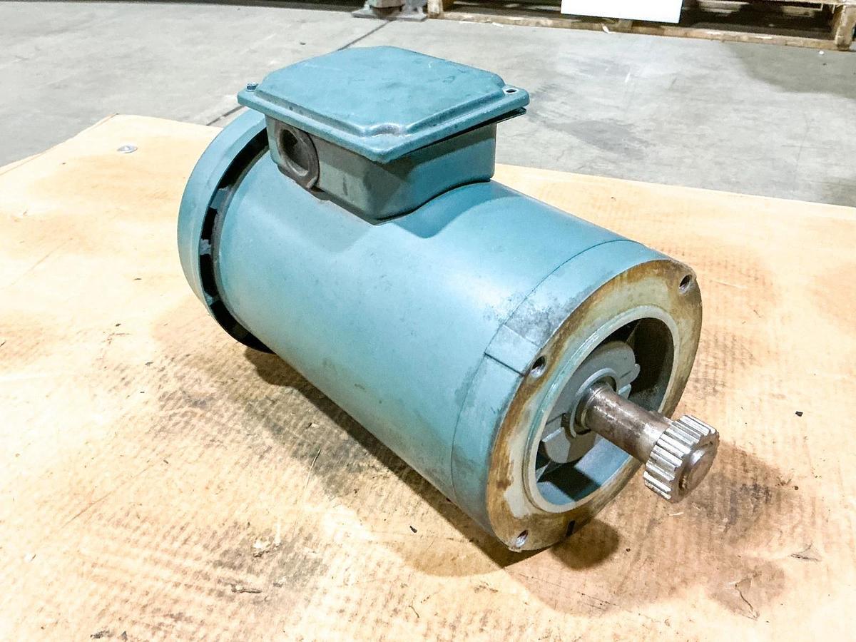 Used Reliance Electric P14G9258S-FA Electric Motor 2HP 3PH 460V 1730RPM
