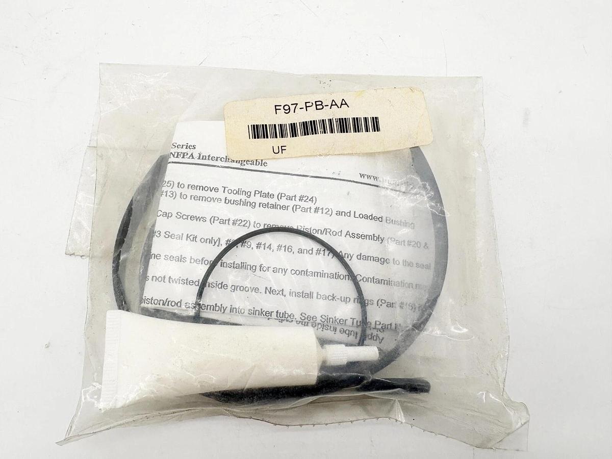 New Numatics F97-PB-AA Seal Kit with Cushion for 3.25" Bore