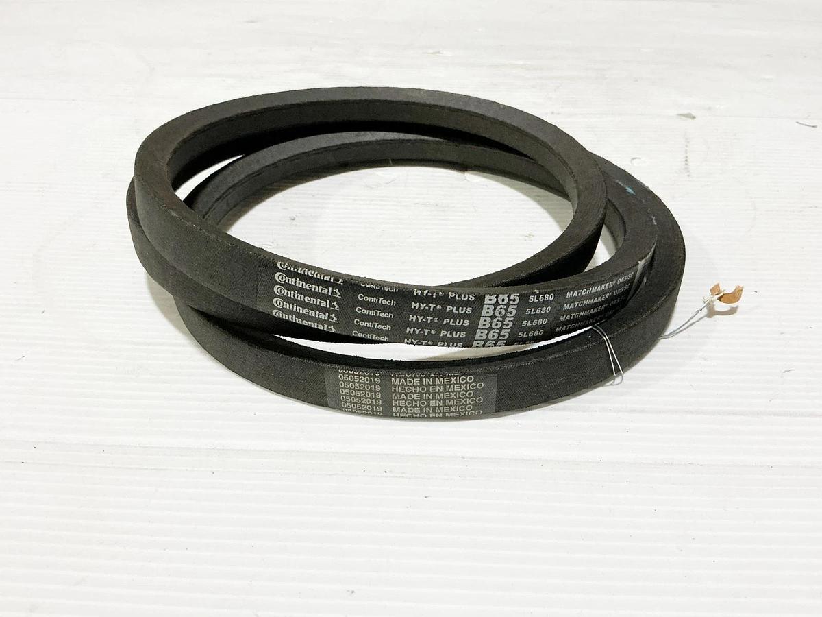 New Lot of 2 Continental B65 HY-T Belt 0.66" Width 1 Rib - No Box