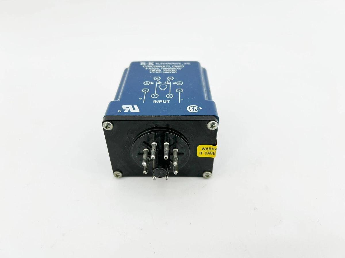 Used R-K Electronics CCB-115A-2-24H Time Delay Relay 115VAC 50/60Hz 0.24-24hr.
