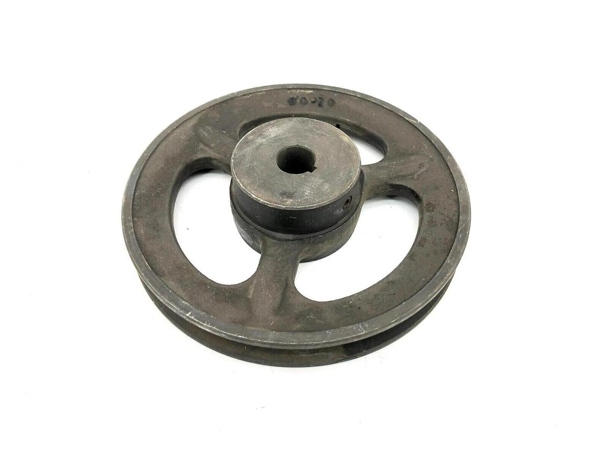 New Unbranded BC-70 Single Groove Sheave, 7" OD, 3/4" Bore