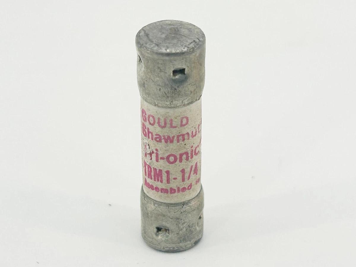 New Lot of 4 Ferraz Shawmut TRM1-1/4 Time Delay Fuse 1.25A 250V - No Box