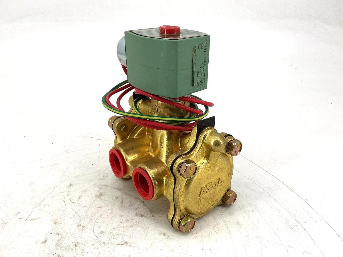 New ASCO 8316G066 110/120V Solenoid Valve 3-Way 10-150PSI 1/2" Pipe 6.1W 50/60HZ