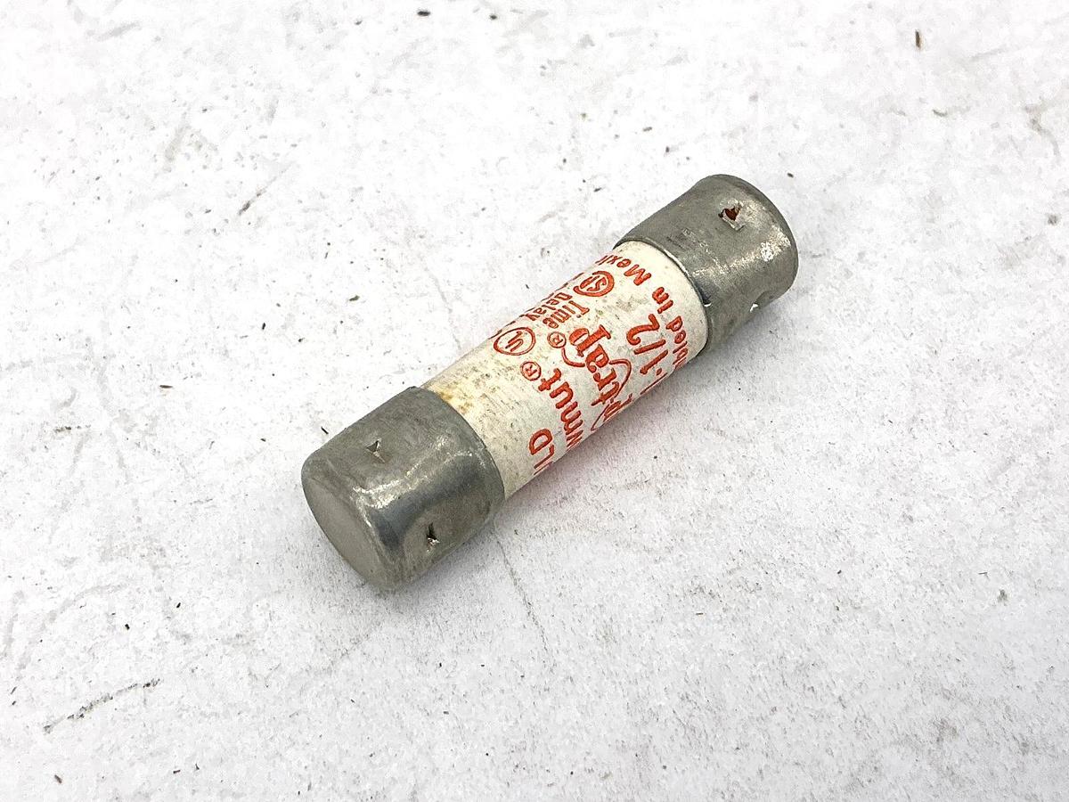 Lot of 3 New Gould Shawmut ATQ1-1/2 Amp-Trap Time-Delay Fuse 1-1/2A 500V