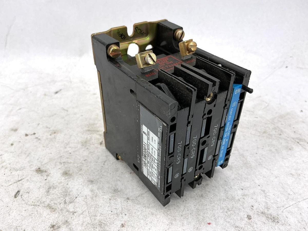 Used Allen Bradley 700-RM000A1 Ser B Magnetic Latching Relay 110/120V 50/60HZ