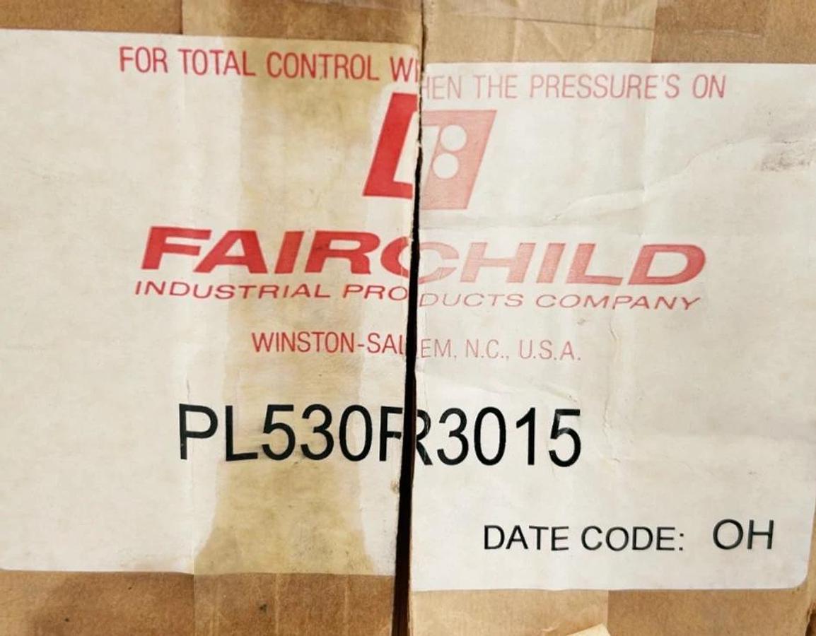 New Fairchild PL530R3015 Pressure Regulator Indicating Station